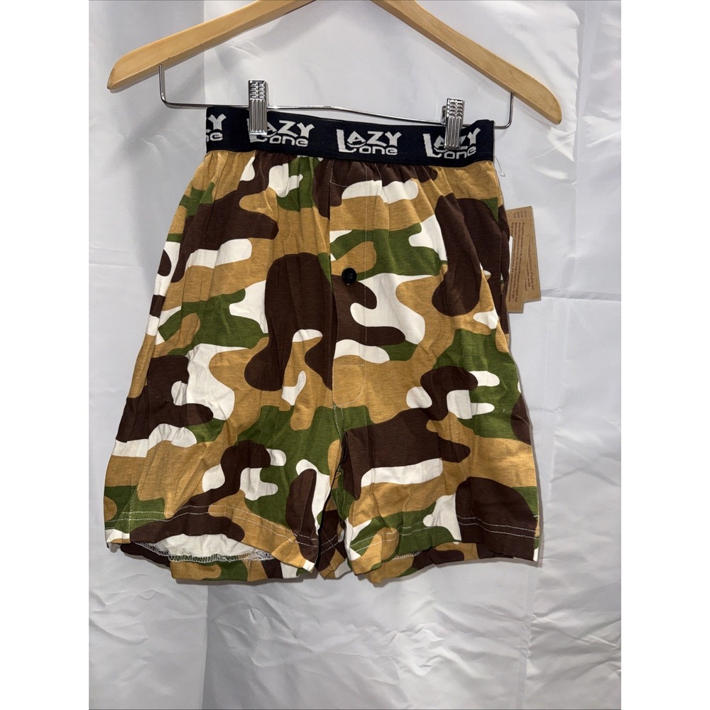 buck naked camo boxer size small new
